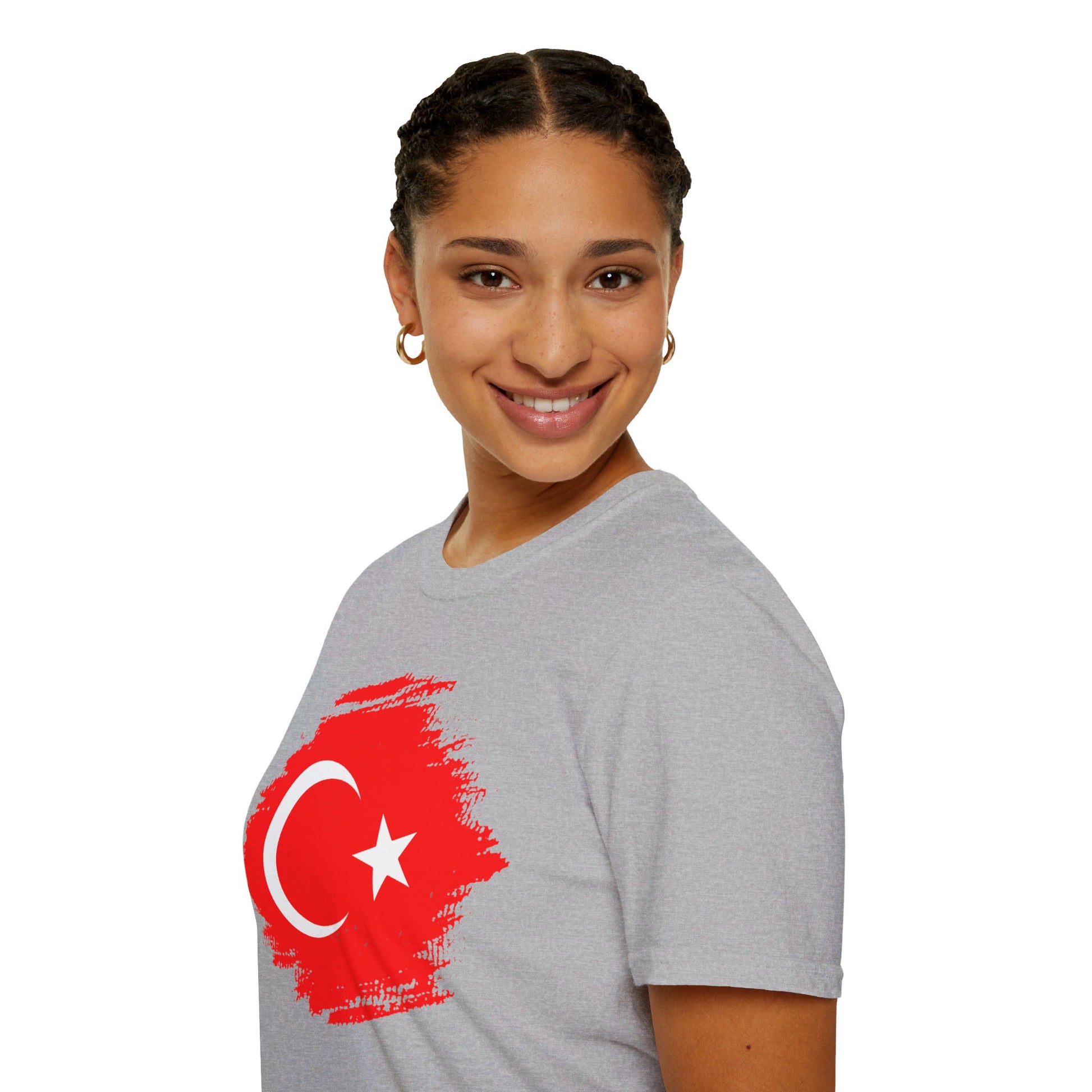 Turkey | Flag | Unisex Softstyle T-Shirt - Conthur Shop