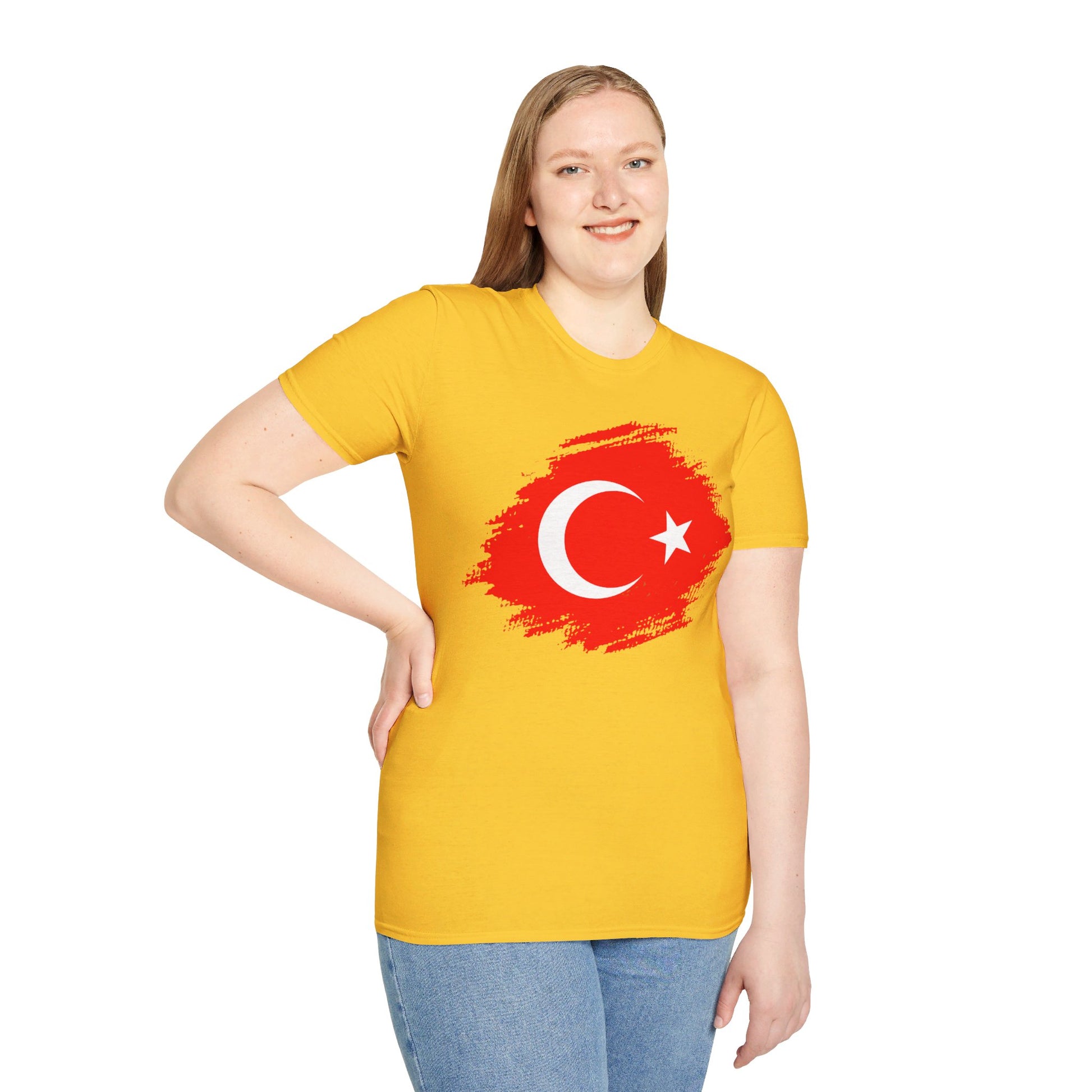 Turkey | Flag | Unisex Softstyle T-Shirt - Conthur Shop