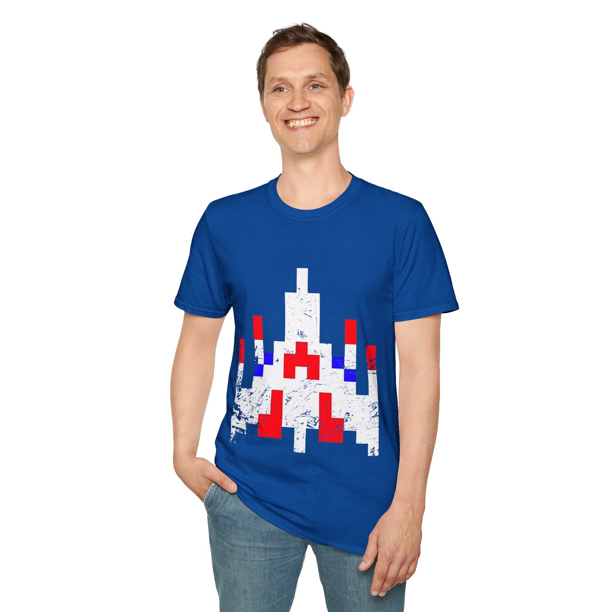 Galaga | Unisex Softstyle T-Shirt - Conthur Shop