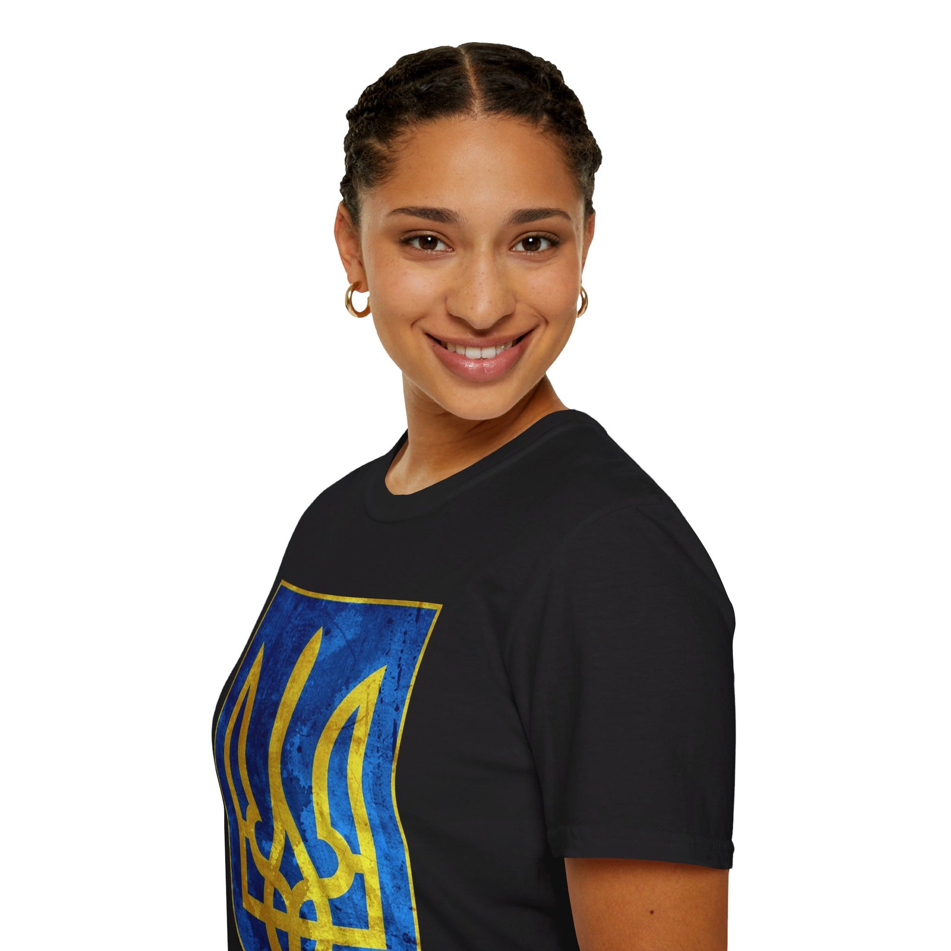 Ukraine | Flag | Unisex Softstyle T-Shirt - Conthur Shop