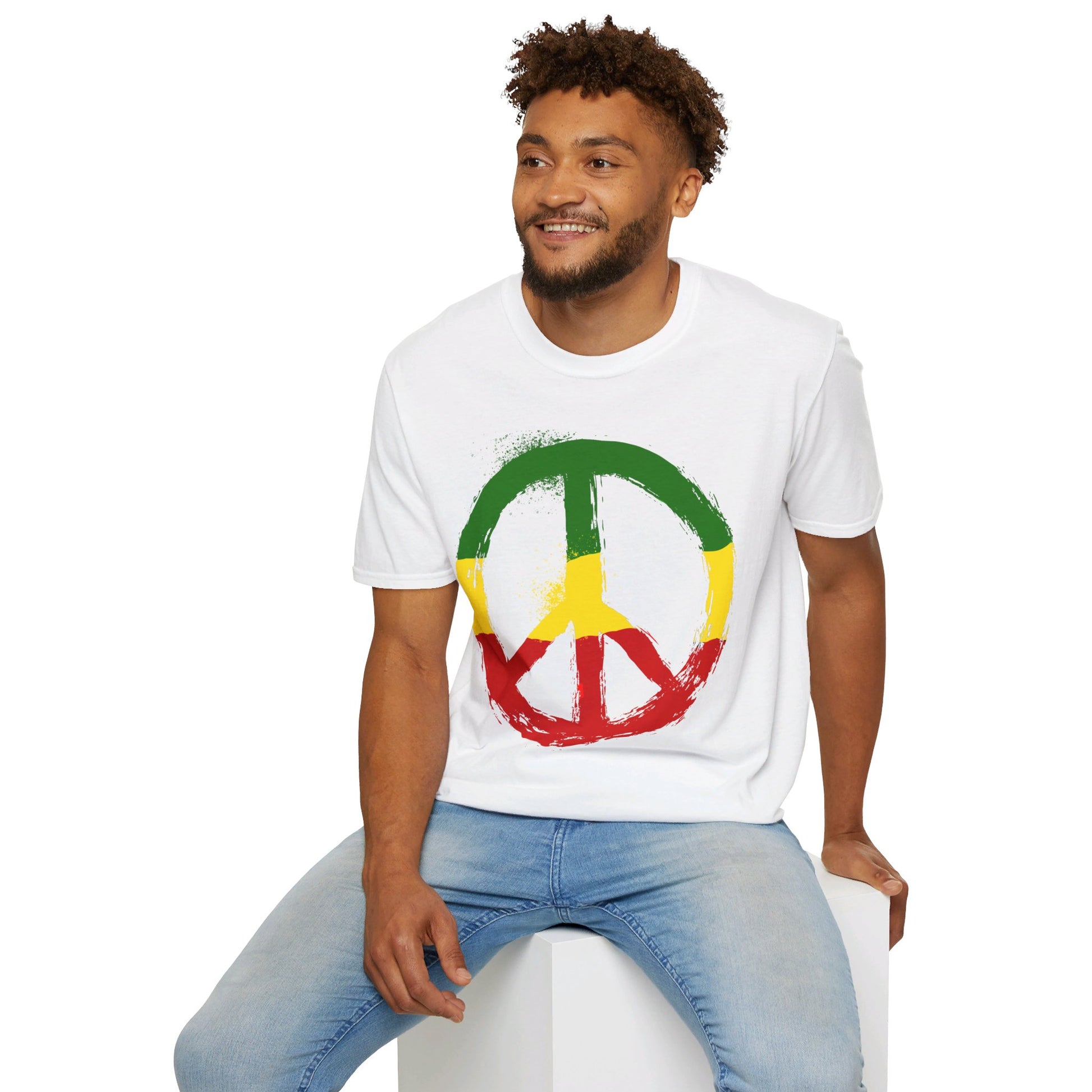 Peace | Unisex Softstyle T-Shirt - Conthur Shop