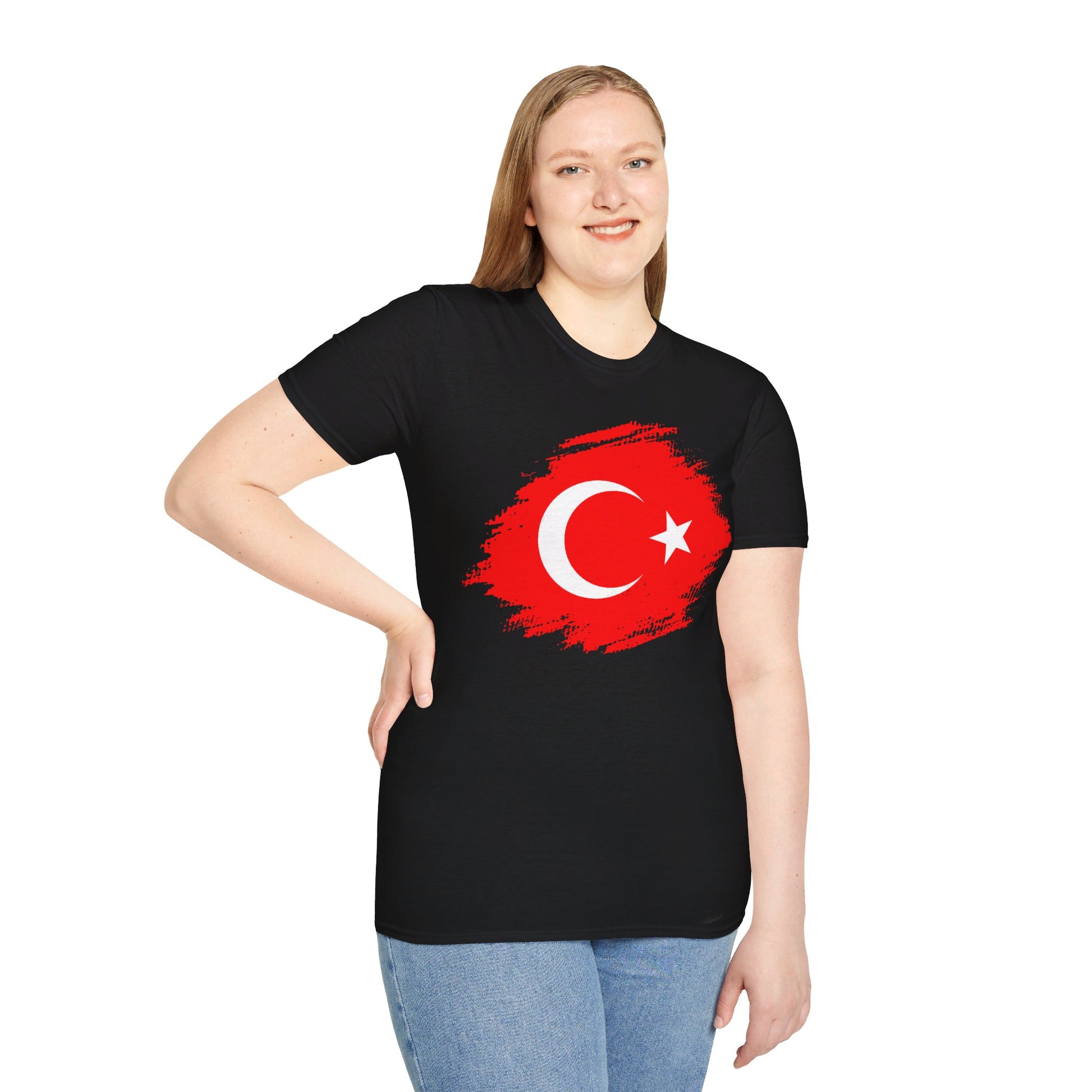 Turkey | Flag | Unisex Softstyle T-Shirt - Conthur Shop