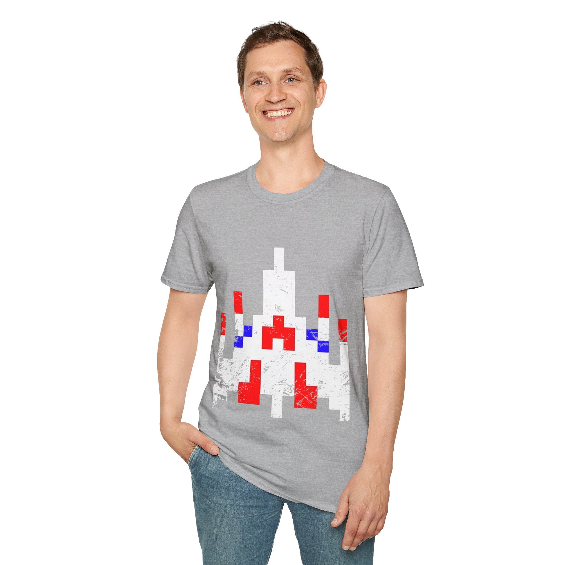 Galaga | Unisex Softstyle T-Shirt - Conthur Shop