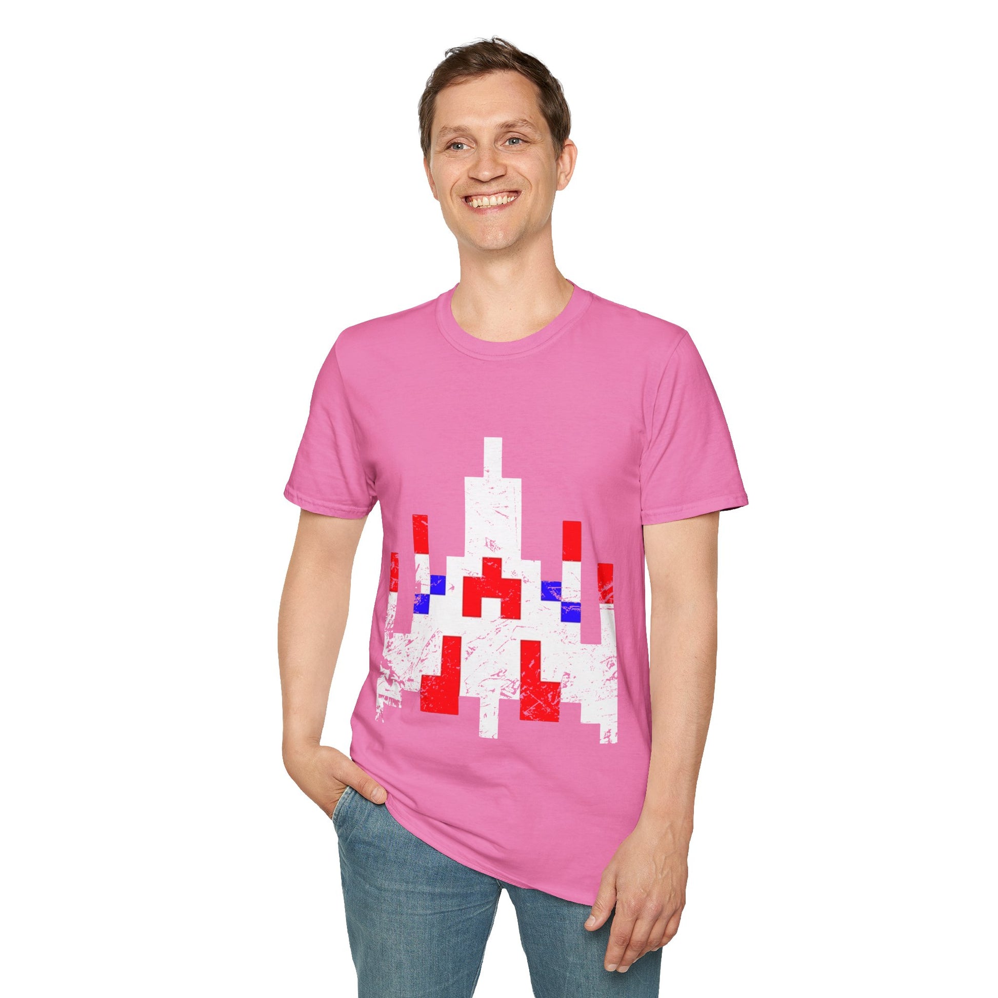 Galaga | Unisex Softstyle T-Shirt - Conthur Shop