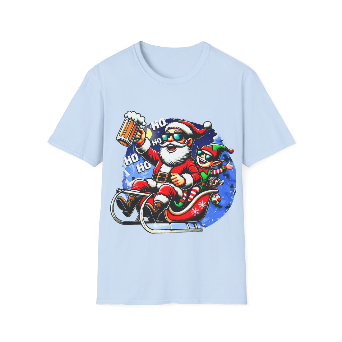 Happy Santa | Unisex Softstyle T-Shirt