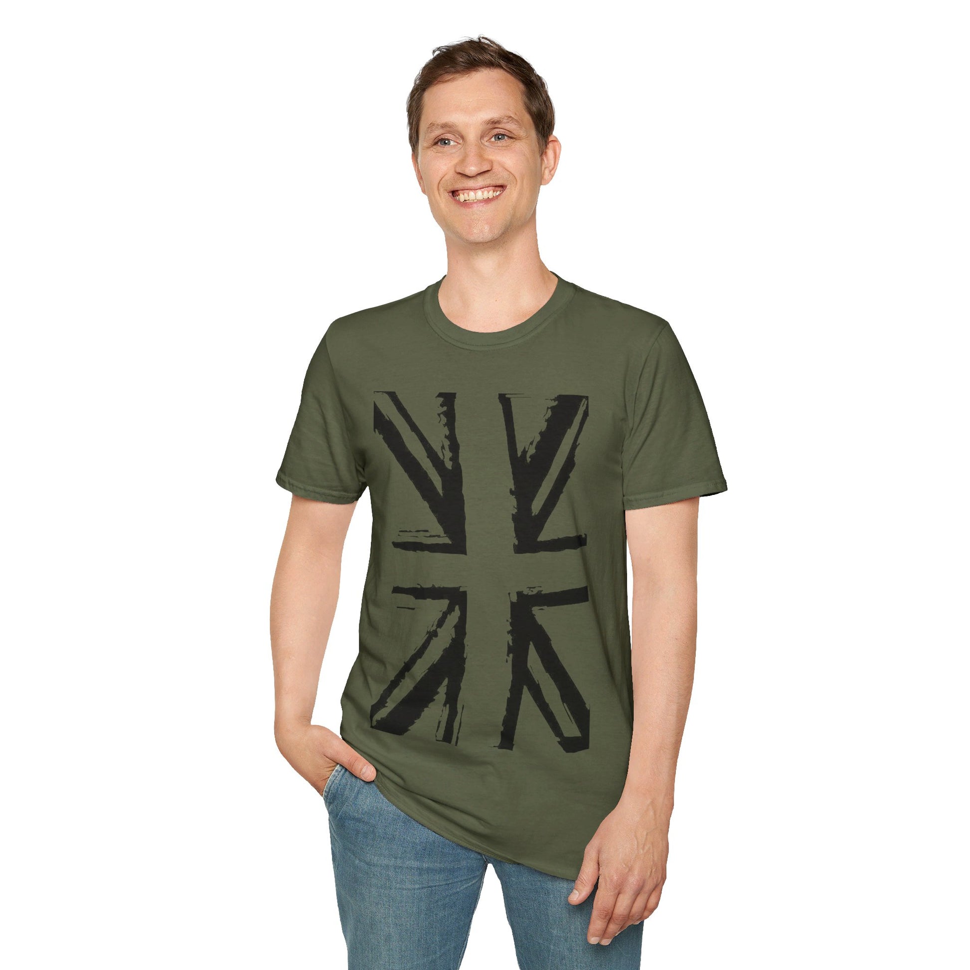 Union Jack | Great Britain | Unisex Softstyle T-Shirt - Conthur Shop