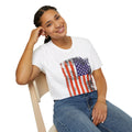 USA | Flag | Unisex Softstyle T-Shirt - Conthur Shop