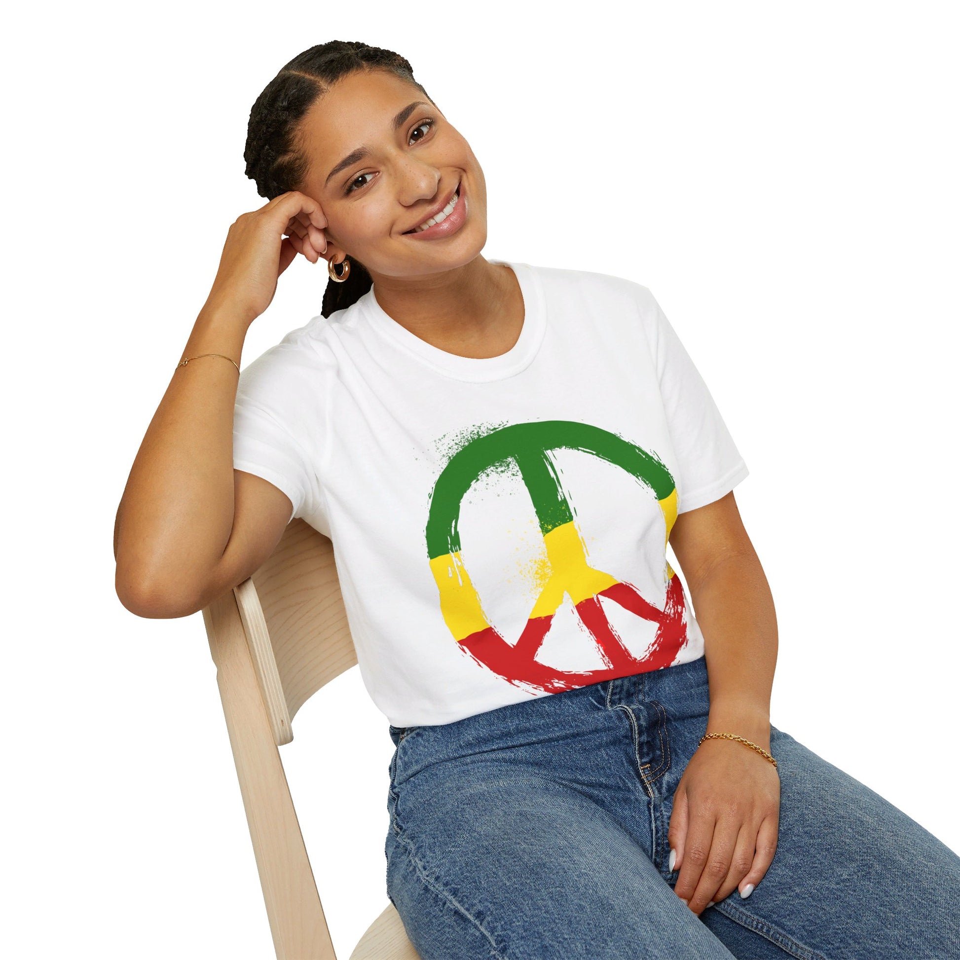 Peace | Unisex Softstyle T-Shirt - Conthur Shop