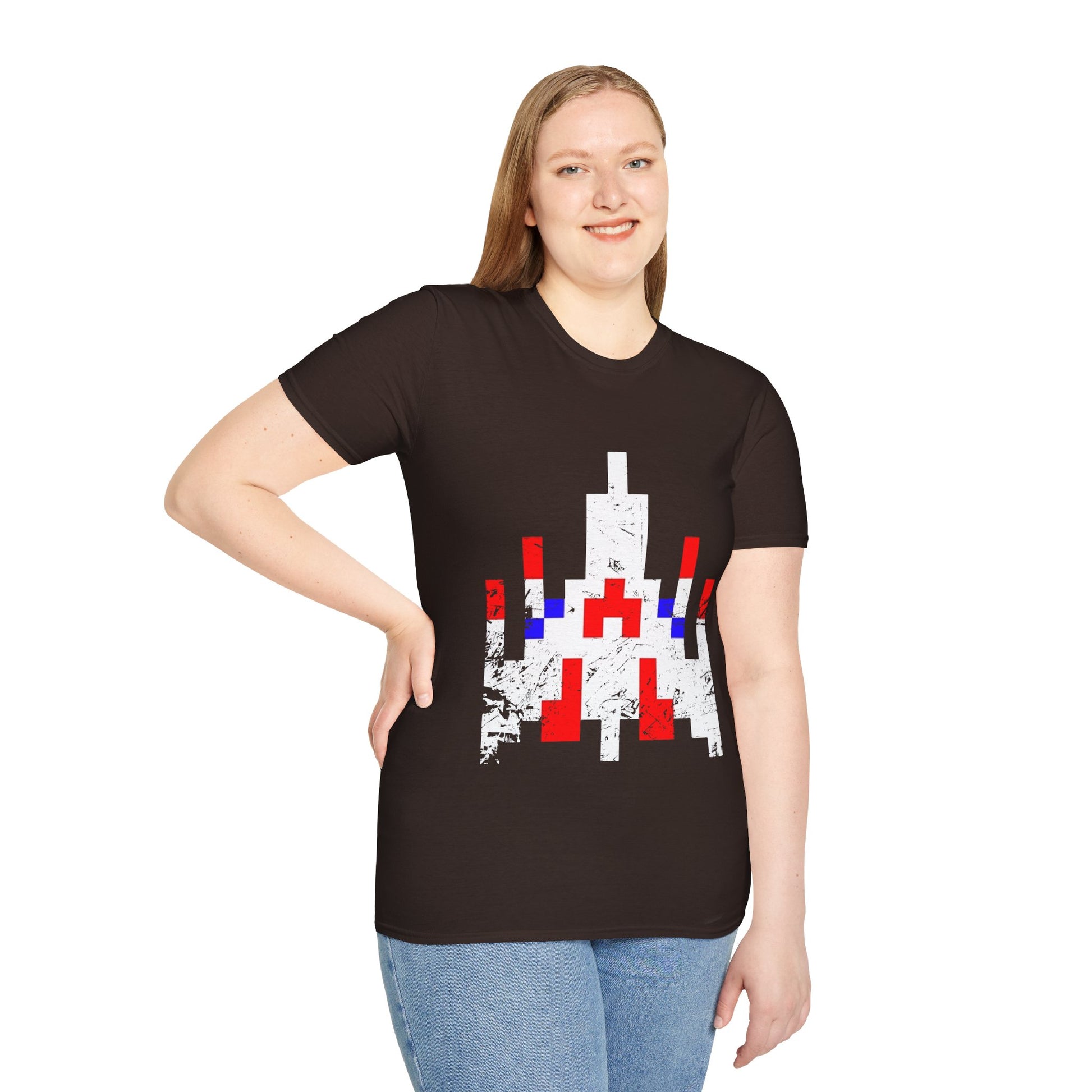 Galaga | Unisex Softstyle T-Shirt - Conthur Shop