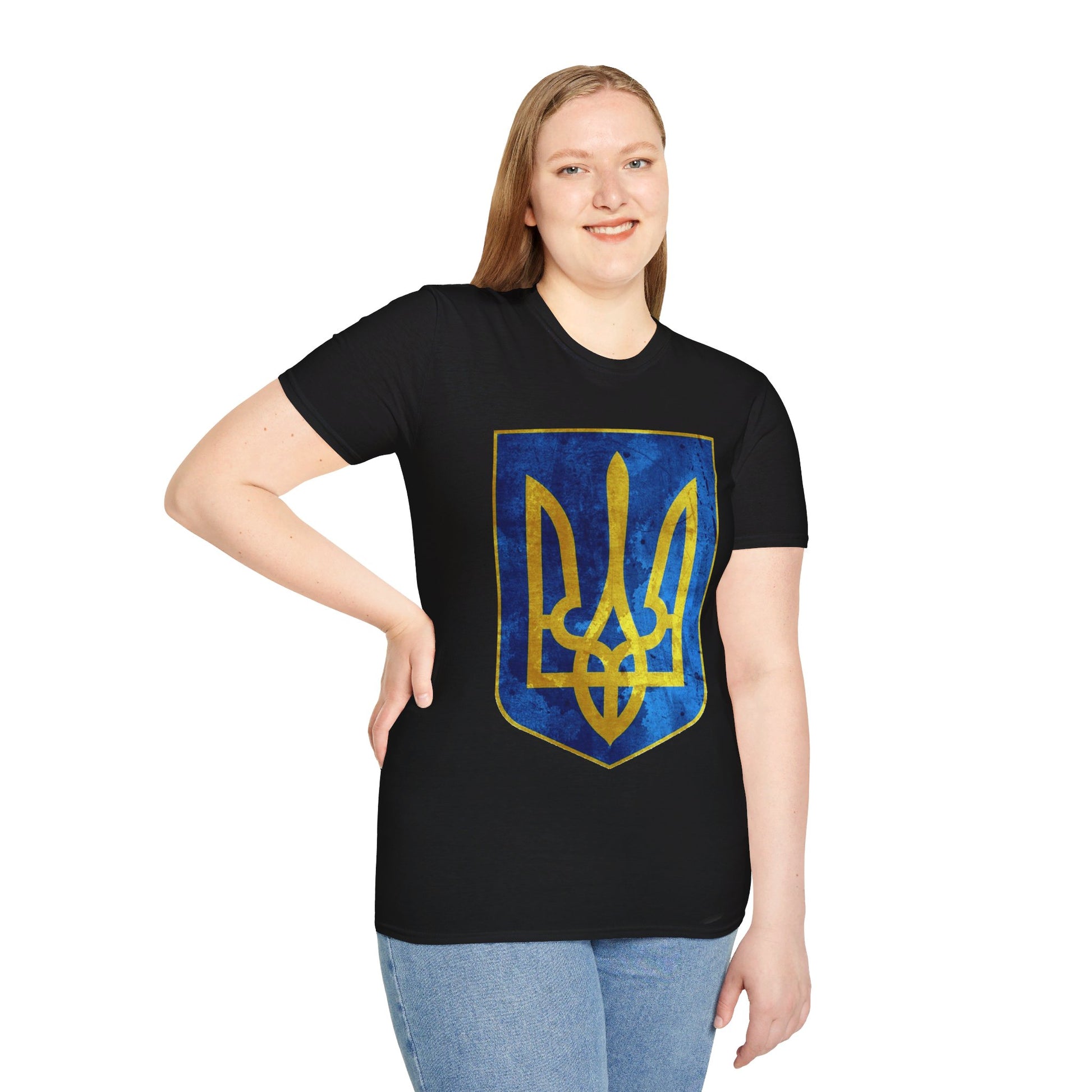 Ukraine | Flag | Unisex Softstyle T-Shirt - Conthur Shop