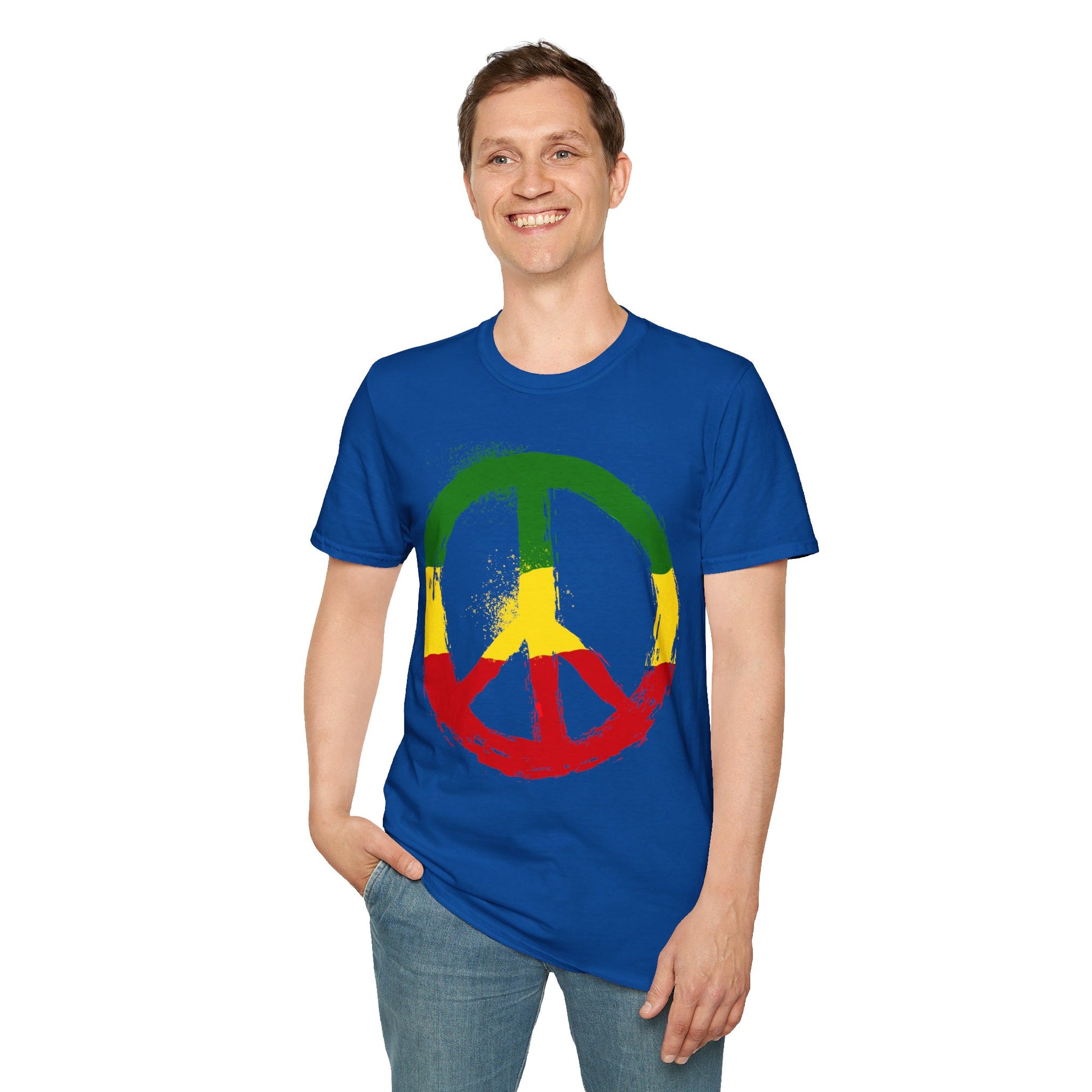 Peace | Unisex Softstyle T-Shirt - Conthur Shop