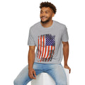 USA | Flag | Unisex Softstyle T-Shirt - Conthur Shop