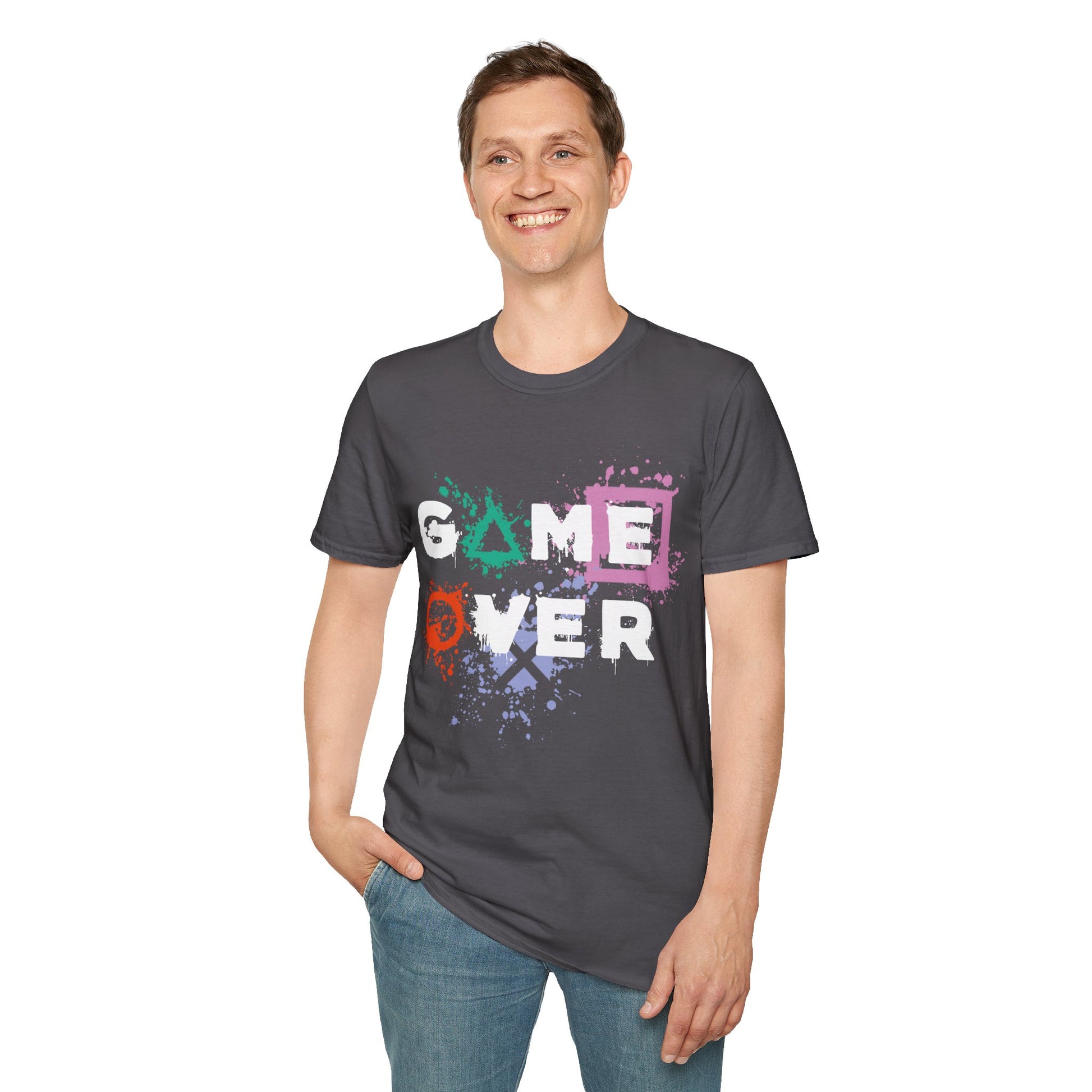 Game Over | Unisex Softstyle T-Shirt - Conthur Shop