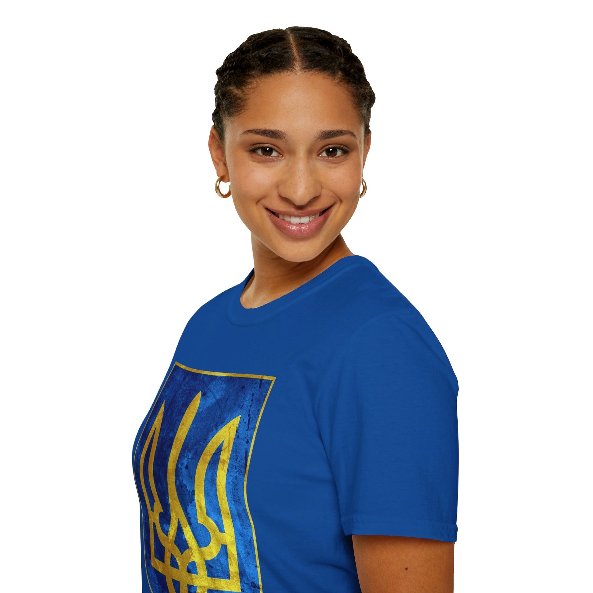 Ukraine | Flag | Unisex Softstyle T-Shirt - Conthur Shop