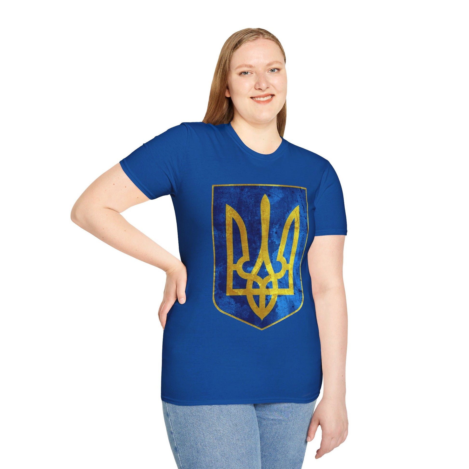 Ukraine | Flag | Unisex Softstyle T-Shirt - Conthur Shop