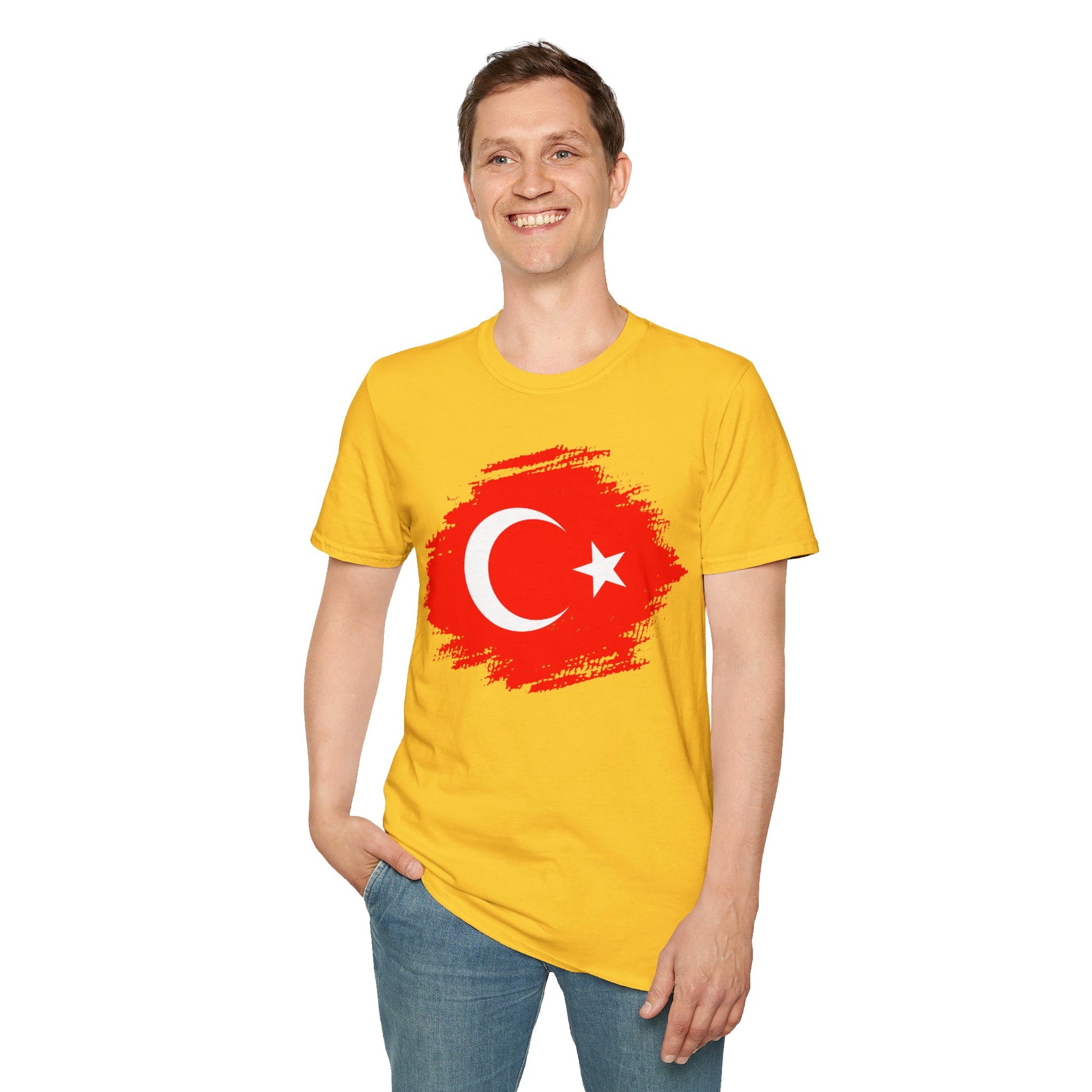 Turkey | Flag | Unisex Softstyle T-Shirt - Conthur Shop