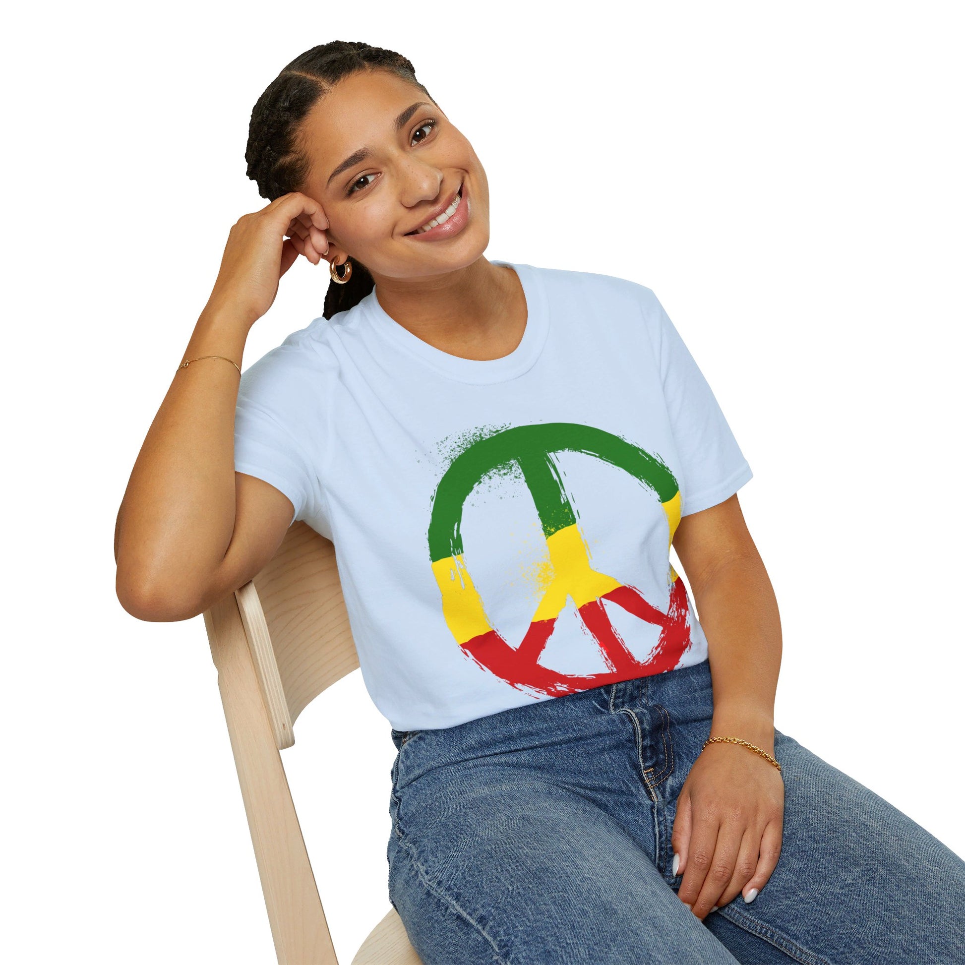 Peace | Unisex Softstyle T-Shirt - Conthur Shop