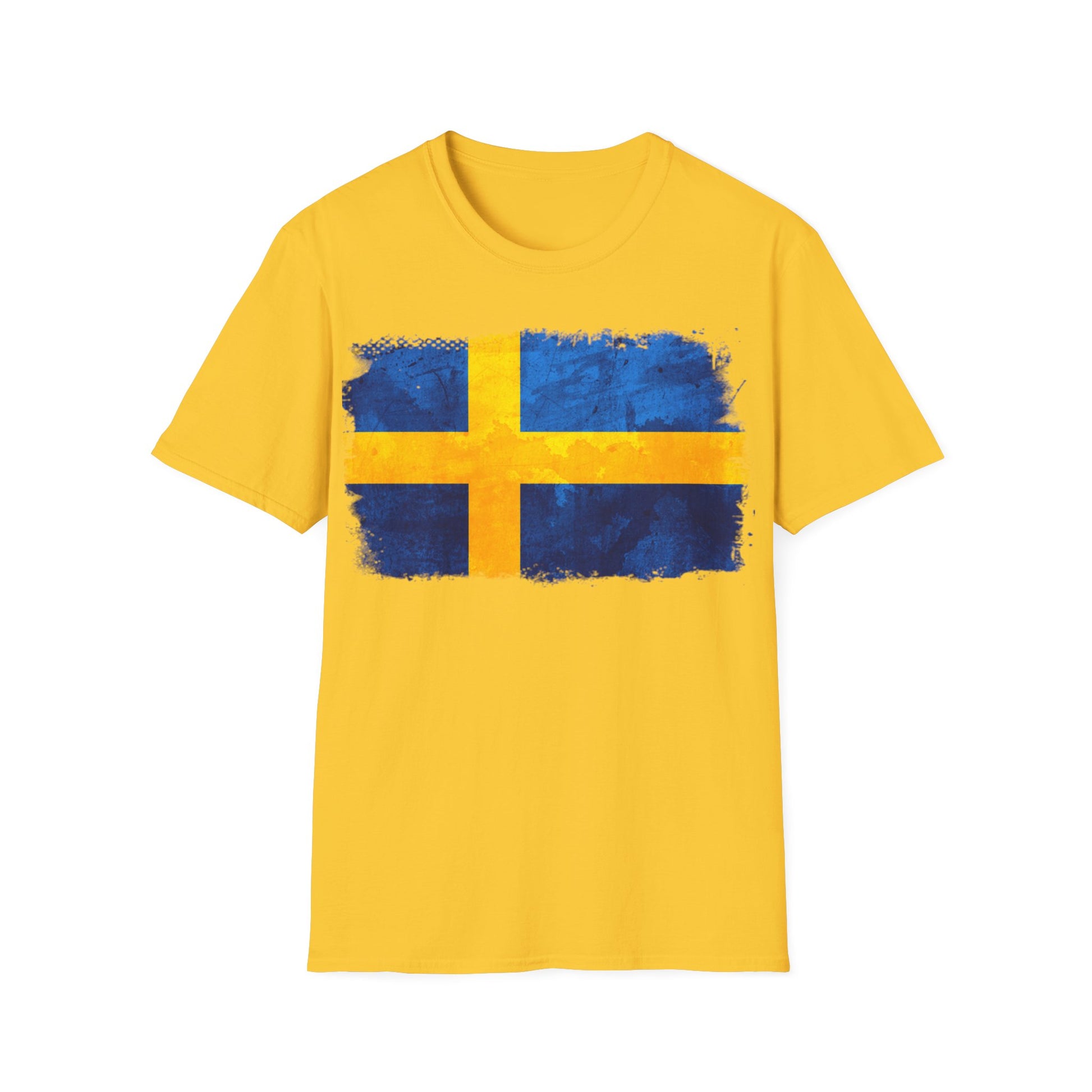 Sweden Flag | Unisex Softstyle T-Shirt - Conthur Shop