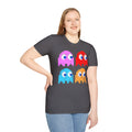 Video Game Figures | Unisex Softstyle T-Shirt - Conthur Shop