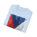 Czech Republic | Flag | Unisex Softstyle T-Shirt - Conthur Shop