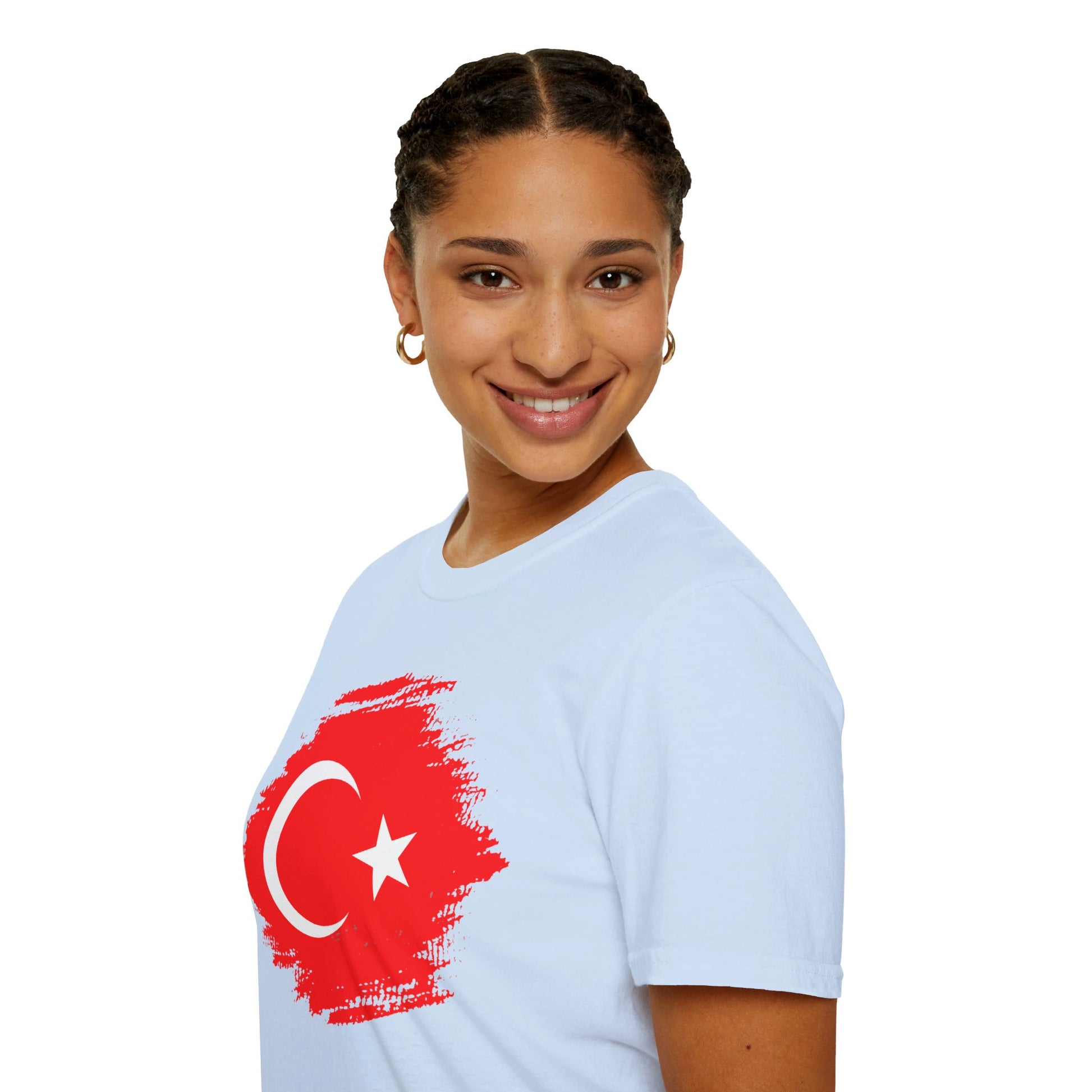 Turkey | Flag | Unisex Softstyle T-Shirt - Conthur Shop