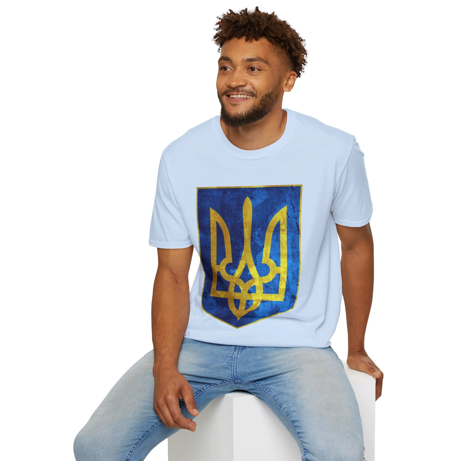 Ukraine | Flag | Unisex Softstyle T-Shirt - Conthur Shop