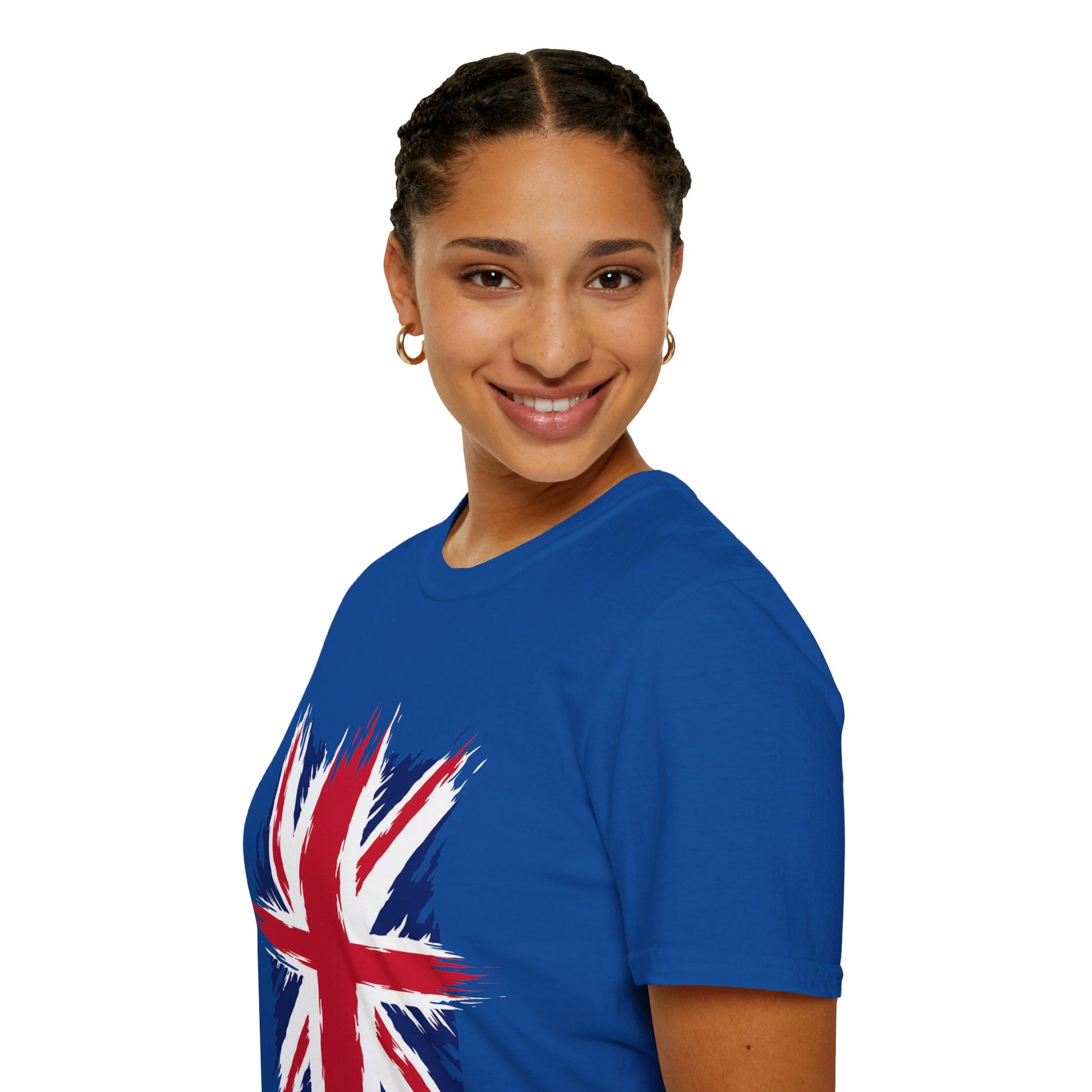 Great Britain | Union Jack | Flag | Fahne | Unisex Softstyle T-Shirt - Conthur Shop