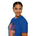 USA | Flag | Unisex Softstyle T-Shirt - Conthur Shop