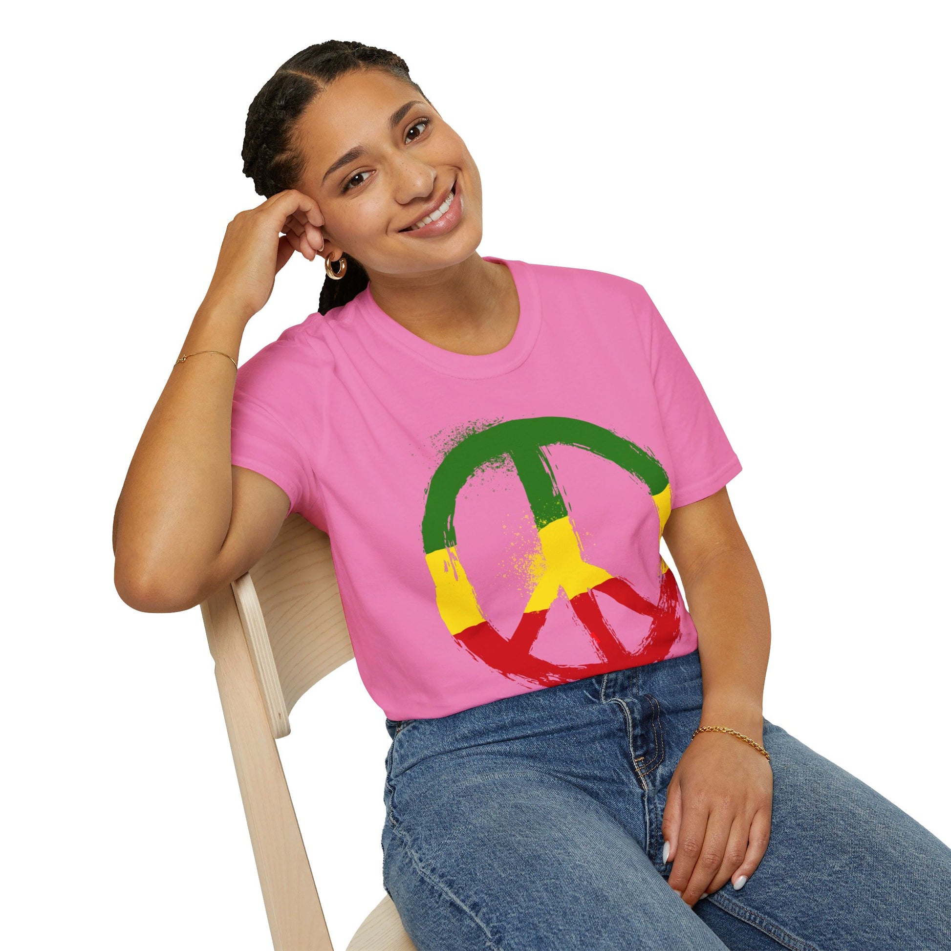 Peace | Unisex Softstyle T-Shirt - Conthur Shop