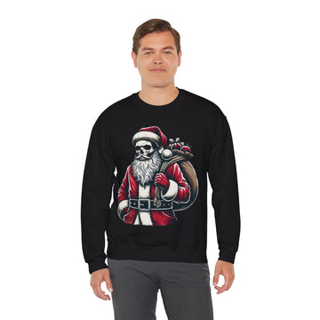 Santa Skull | Crewneck Sweatshirt S-5XL