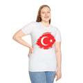 Turkey | Flag | Unisex Softstyle T-Shirt - Conthur Shop