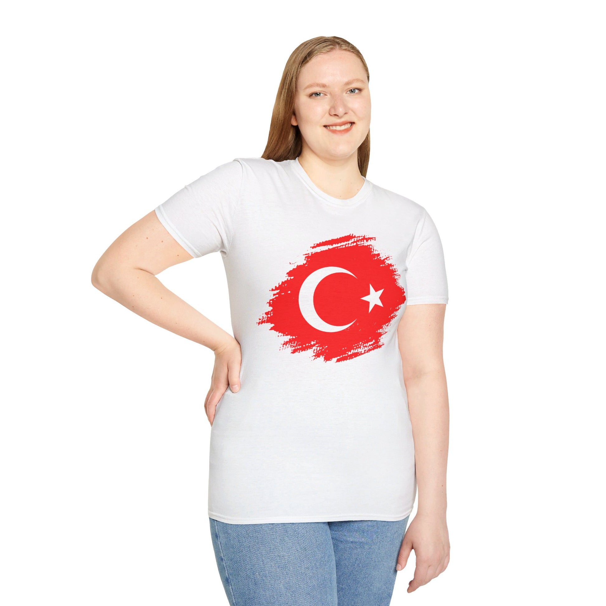 Turkey | Flag | Unisex Softstyle T-Shirt - Conthur Shop