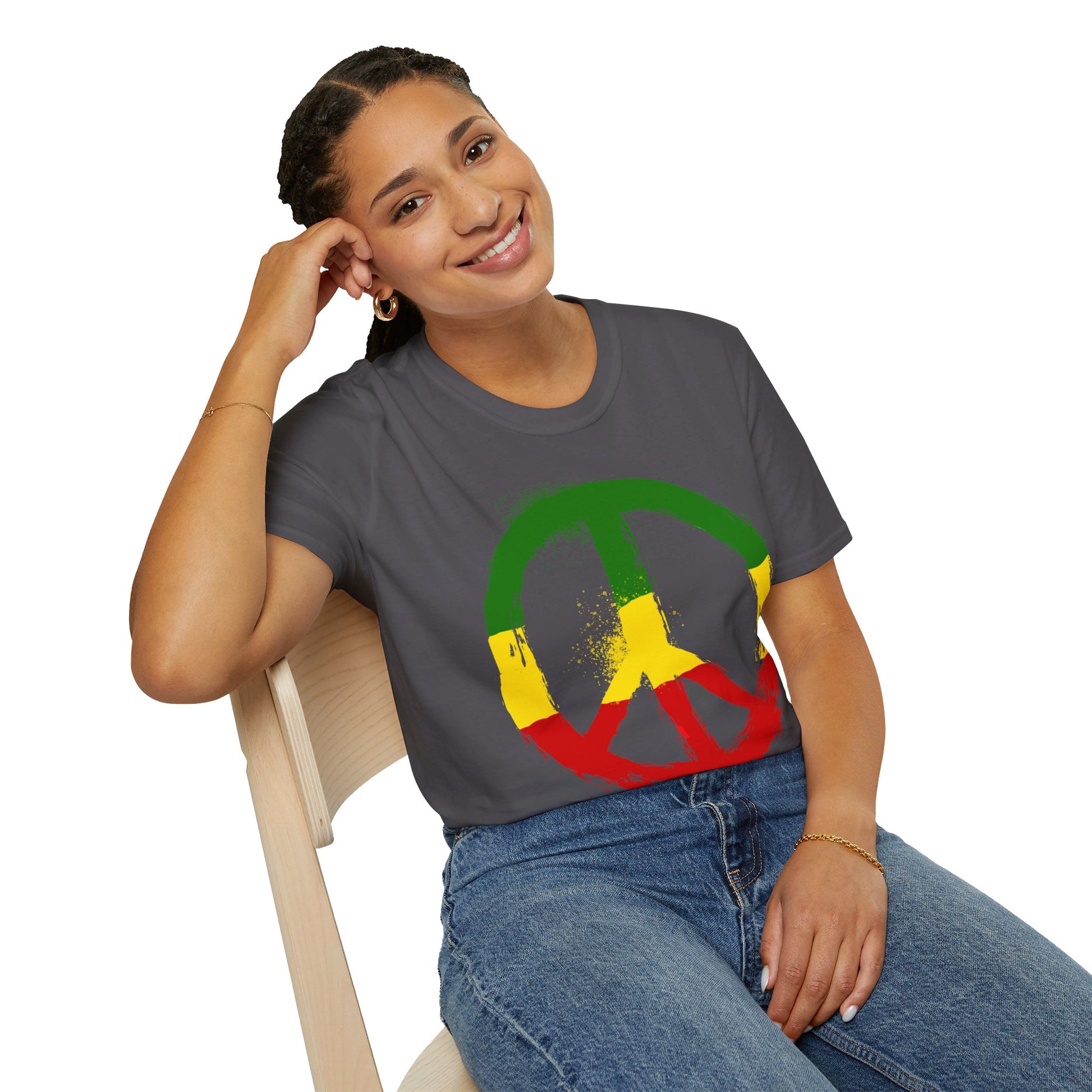 Peace | Unisex Softstyle T-Shirt - Conthur Shop