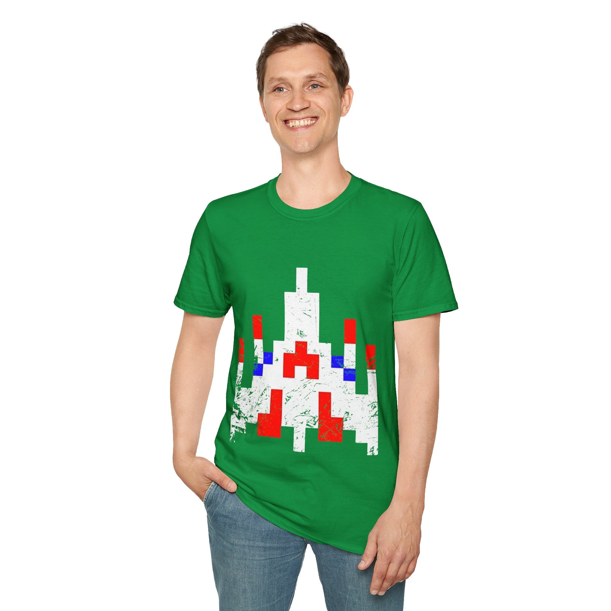 Galaga | Unisex Softstyle T-Shirt - Conthur Shop