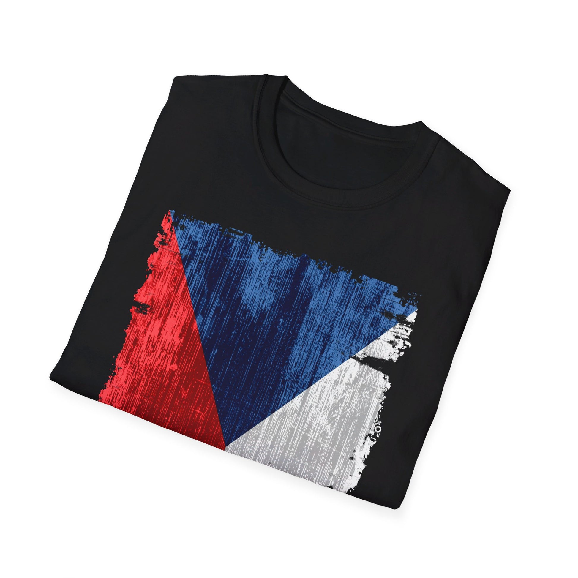 Czech Republic | Flag | Unisex Softstyle T-Shirt - Conthur Shop