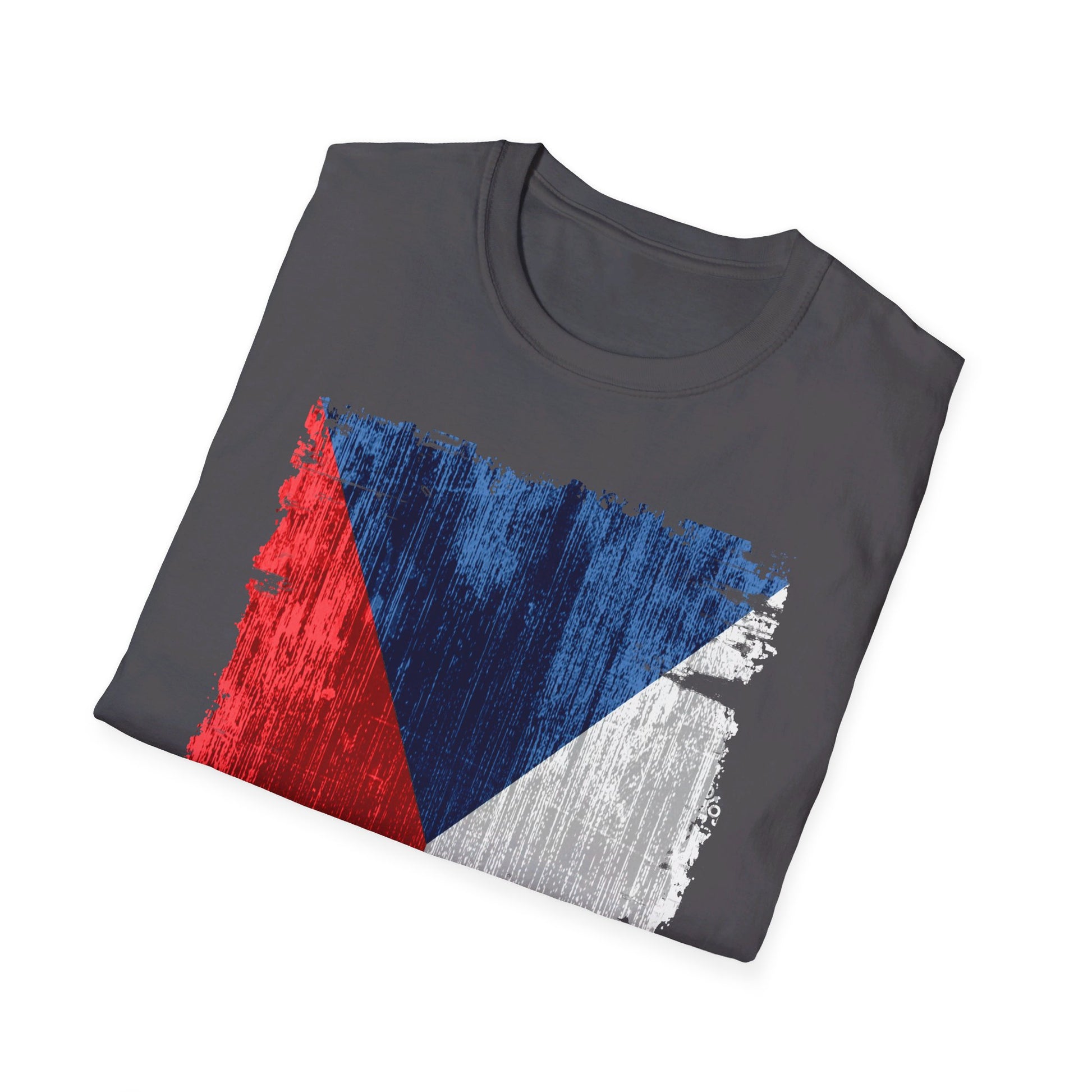 Czech Republic | Flag | Unisex Softstyle T-Shirt - Conthur Shop