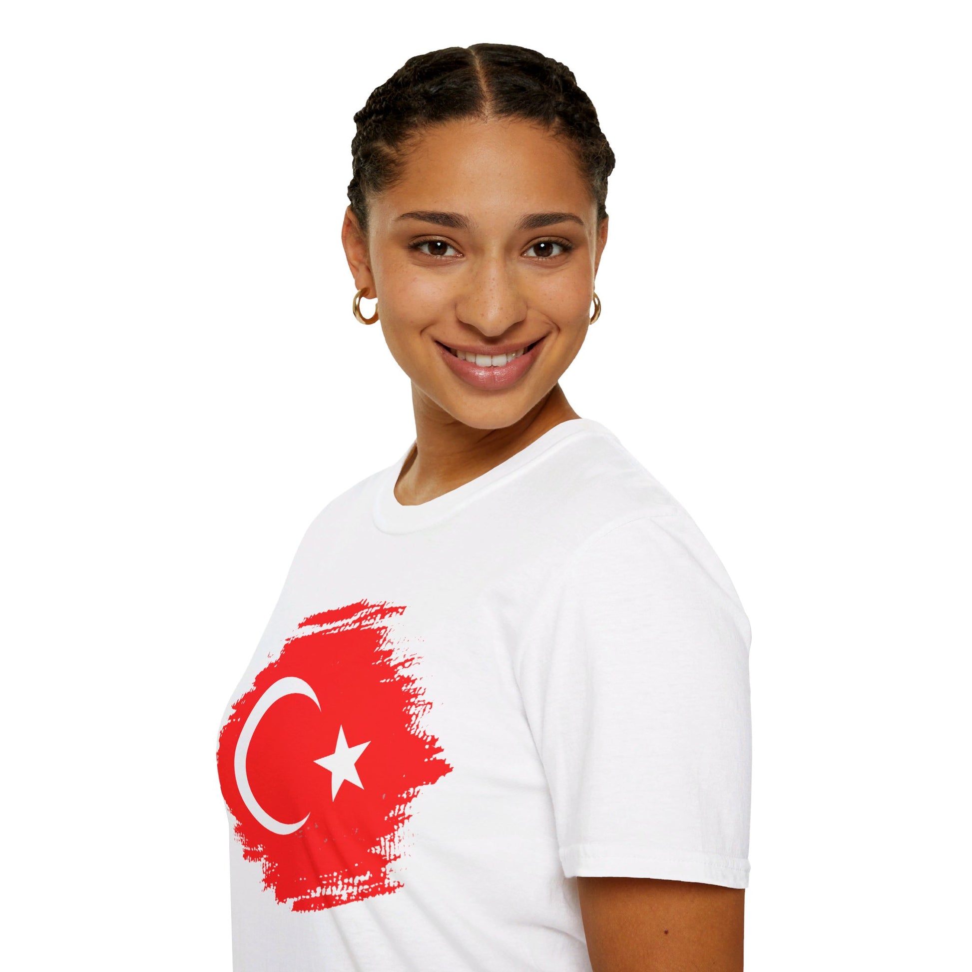 Turkey | Flag | Unisex Softstyle T-Shirt - Conthur Shop