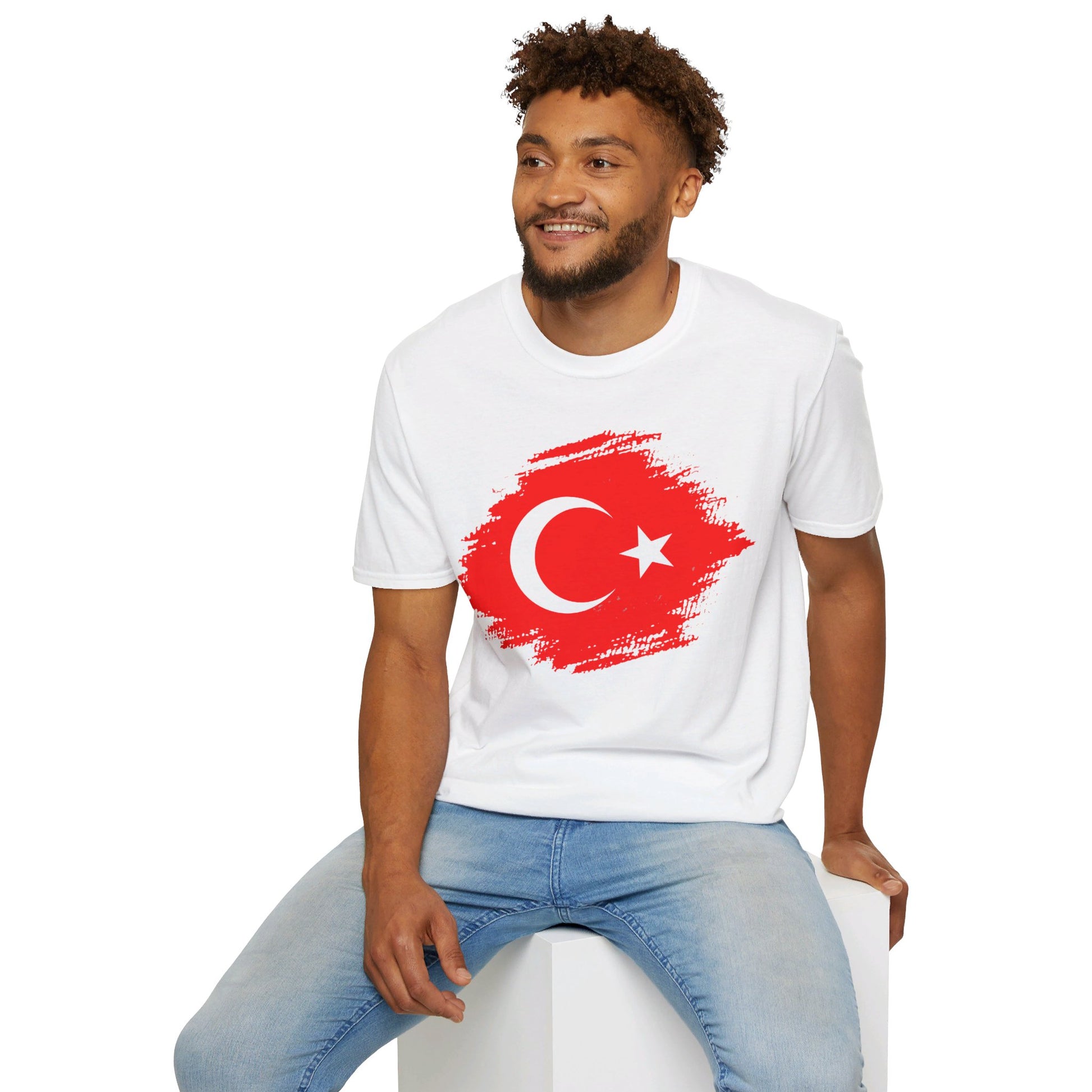 Turkey | Flag | Unisex Softstyle T-Shirt - Conthur Shop