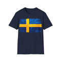 Sweden Flag | Unisex Softstyle T-Shirt - Conthur Shop