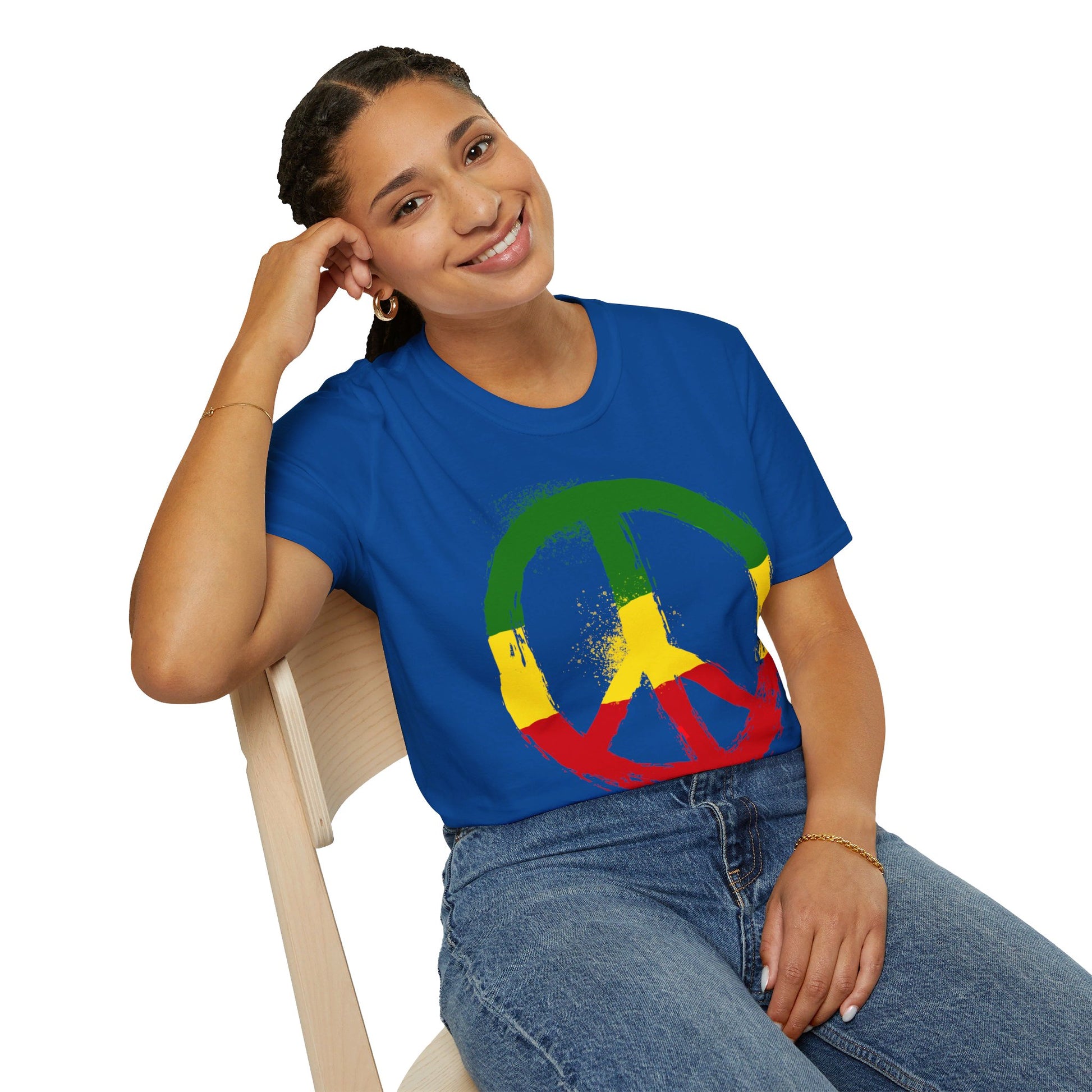 Peace | Unisex Softstyle T-Shirt - Conthur Shop