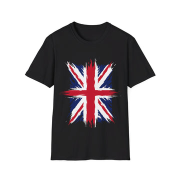 Great Britain | Union Jack | Flag | Fahne | Unisex Softstyle T-Shirt - Conthur Shop