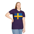 Sweden Flag | Unisex Softstyle T-Shirt - Conthur Shop