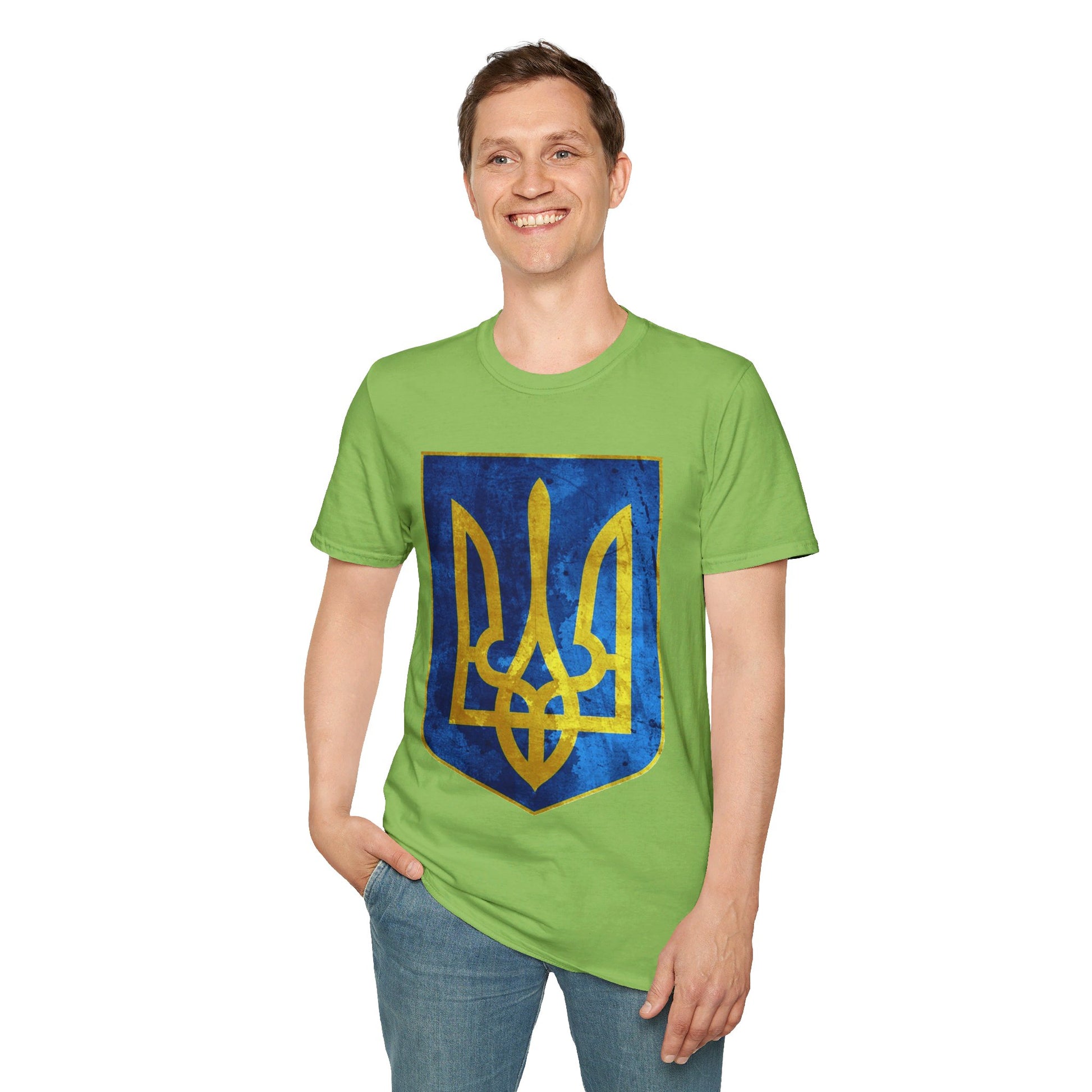 Ukraine | Flag | Unisex Softstyle T-Shirt - Conthur Shop