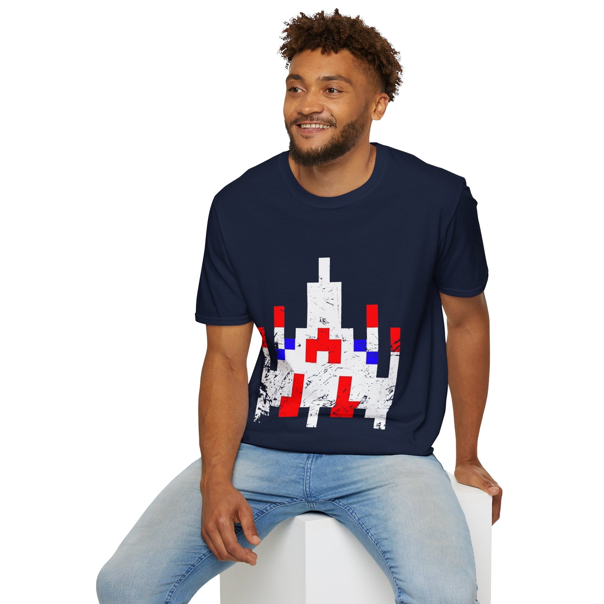 Galaga | Unisex Softstyle T-Shirt - Conthur Shop