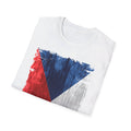 Czech Republic | Flag | Unisex Softstyle T-Shirt - Conthur Shop