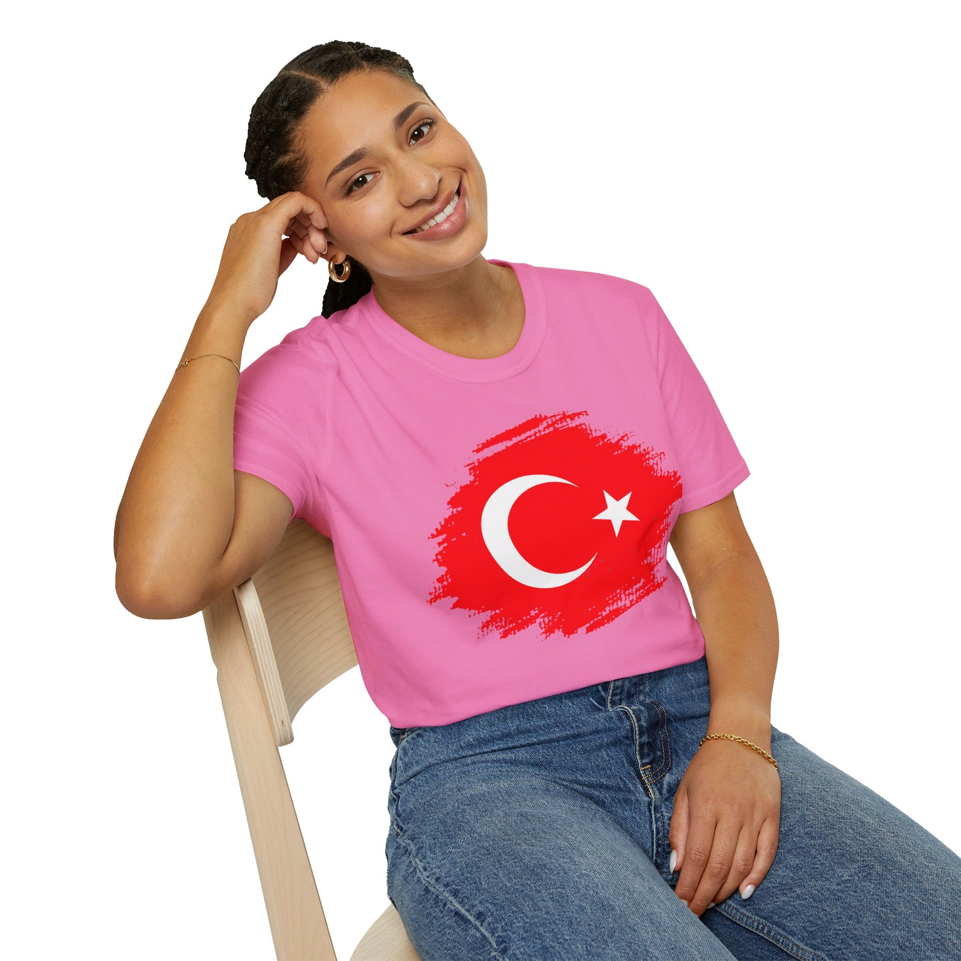 Turkey | Flag | Unisex Softstyle T-Shirt - Conthur Shop