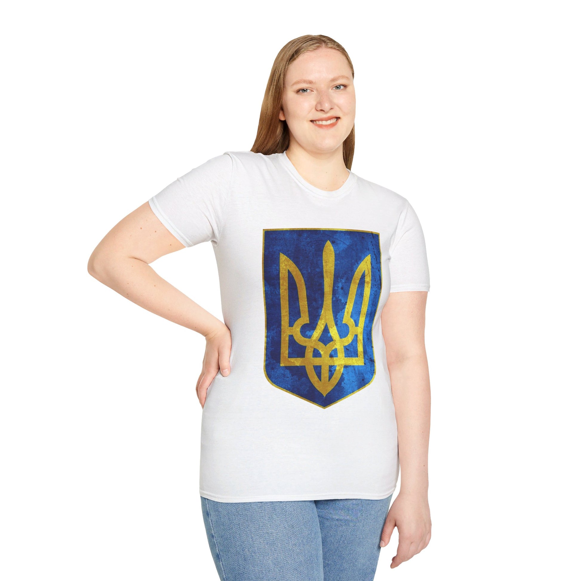 Ukraine | Flag | Unisex Softstyle T-Shirt - Conthur Shop