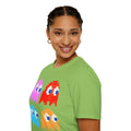 Video Game Figures | Unisex Softstyle T-Shirt - Conthur Shop