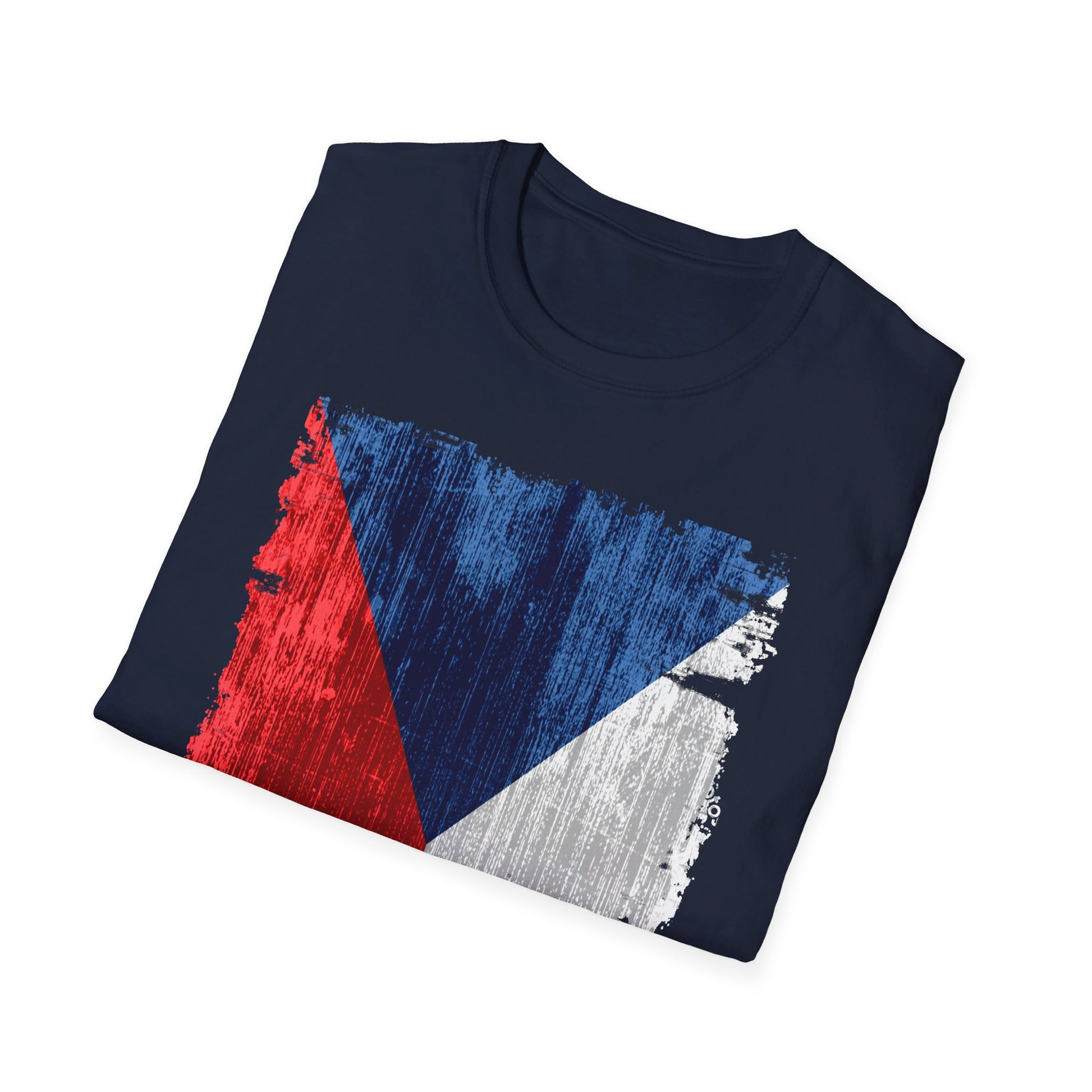 Czech Republic | Flag | Unisex Softstyle T-Shirt - Conthur Shop