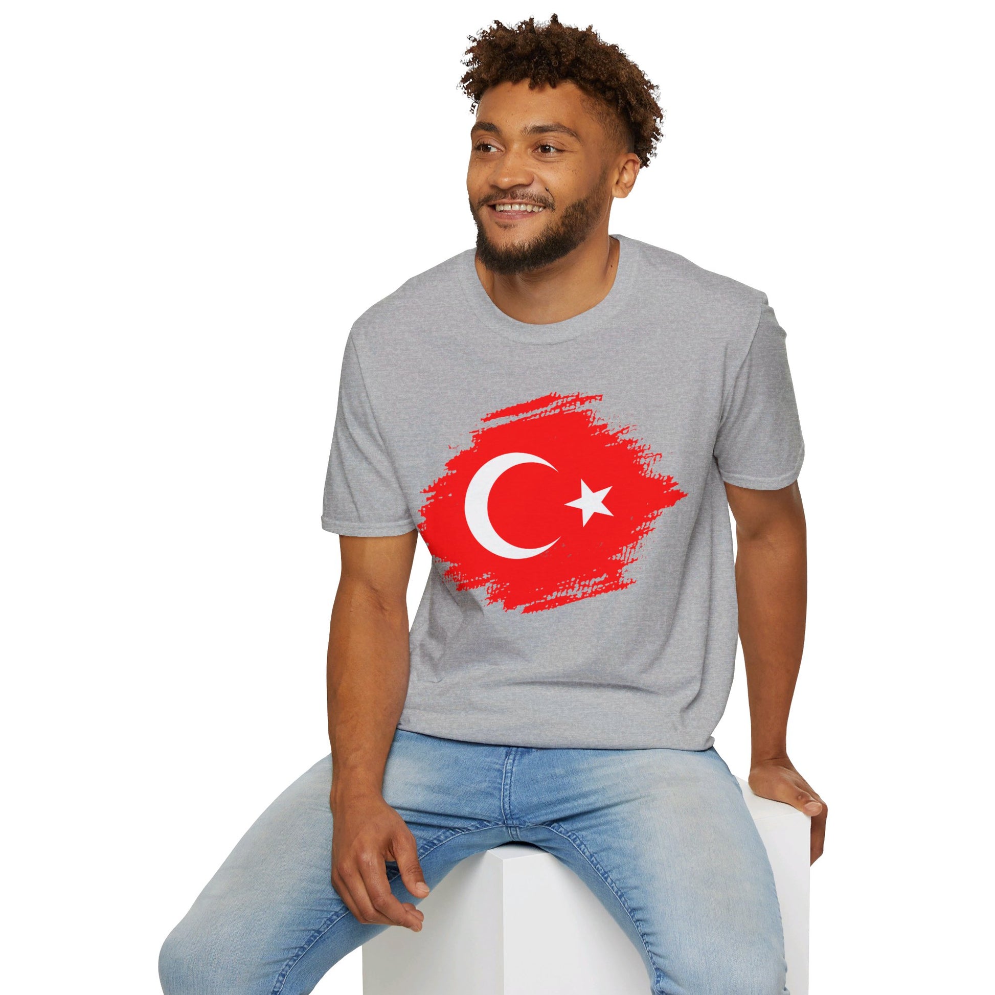 Turkey | Flag | Unisex Softstyle T-Shirt - Conthur Shop